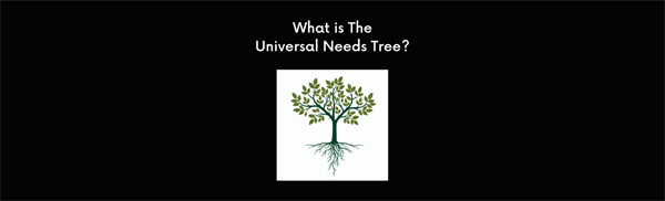 WHAT IS THE UNIVERSAL NEEDS TREE?